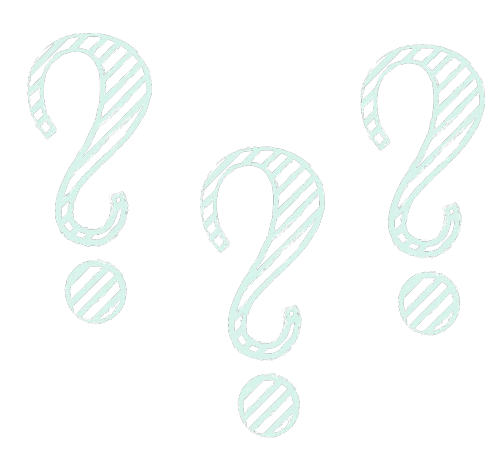 Fragezeichen tuerkis 1